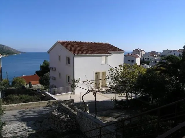 In Okrug Gornji With Sea View, Terrace, Air Conditioning, Wifi 5069-4 公寓 *