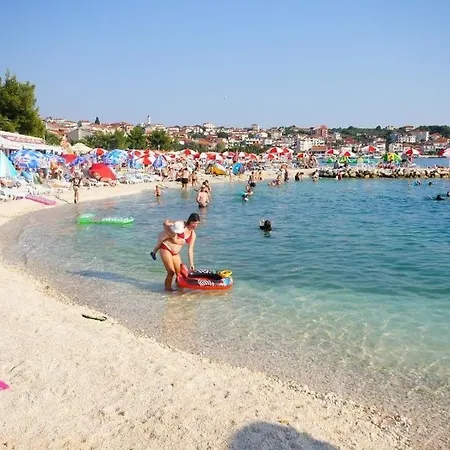 Apartament In Okrug Gornji With Sea View, Terrace, Air Conditioning, Wifi 5069-4 *