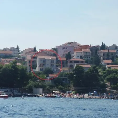 In Okrug Gornji With Sea View, Terrace, Air Conditioning, Wifi 5069-4 Apartman